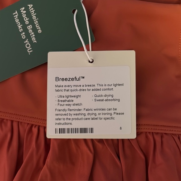 Elegant Women's Skirt Set - Black and Coral - Picture 3 of 3